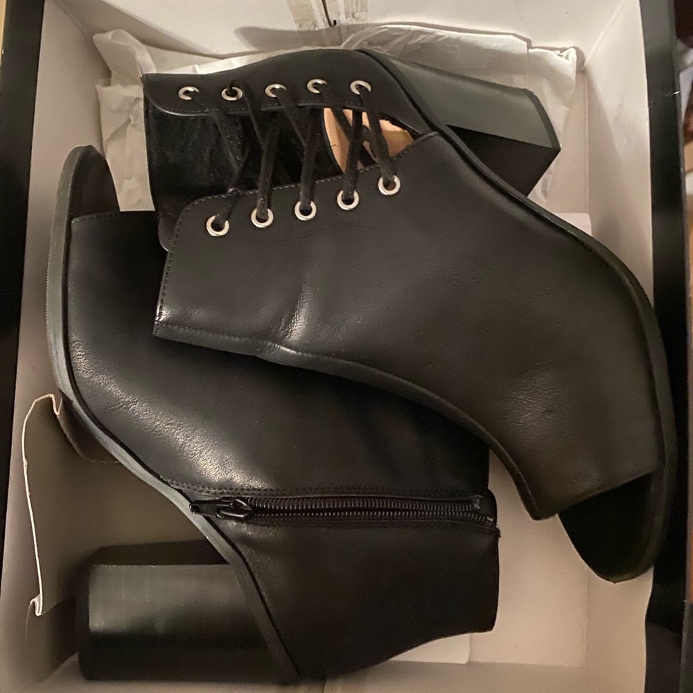 Women's Black Ankle Boots